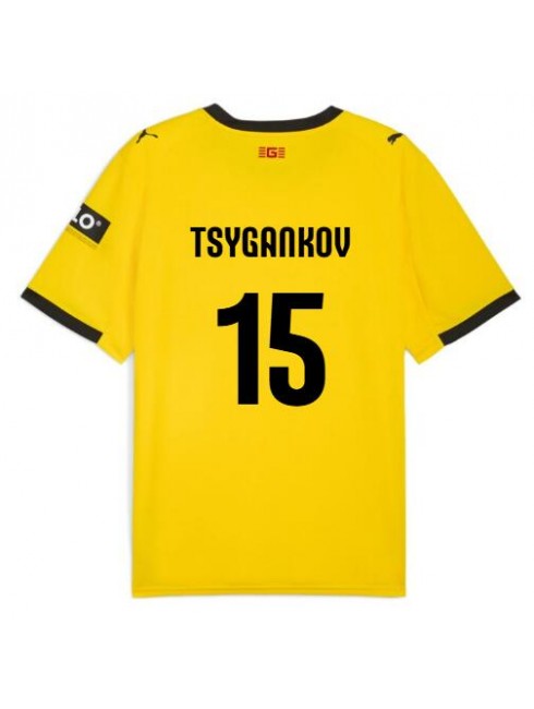 Girona Viktor Tsyhankov #15 Replika Borta Kläder 2025-26 Kortärmad Girona Viktor Tsyhankov #15 Replika Borta Kläder 2025-26 Kortärmad